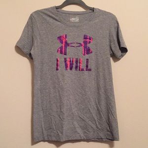 Under Armour “I Will” Short Sleeve Top